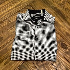 Silver stone modern fit dress shirt 👔